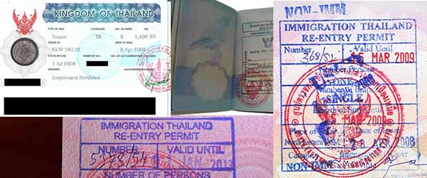 Thailand Immigration Re-Entry Permit -- Legal Services Phuket